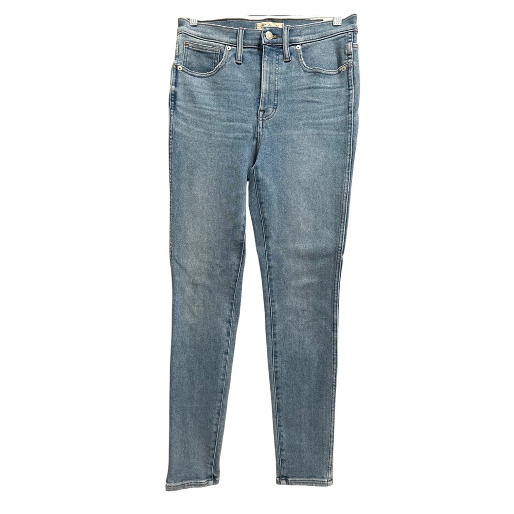 Madewell 10" High-Rise Skinny Jeans W28 Light Blue Denim NWT Magic Pocket